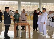 Lantik Penjabat Kepala Desa Khepong Jaya dan Sukaraja, Bupati Pesawaran Dorong Pemimpin Desa Jaga Kerukunan