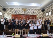 Audensi KPU dan Bawaslu Bersama Kapolres Lampung Selatan di Aula GWL Polres Lampung Selatan