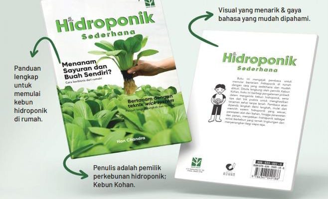 Bertanam Hidroponik Itu Menyenangkan!  Temukan Panduan Lengkapnya di Buku Hidroponik Sederhana
