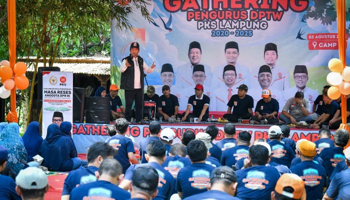 PKS Lampung Gelar Gathering Pengurus DPTW 2020–2025, Apresiasi Perjuangan dan Semangat Estafet Kepemimpinan