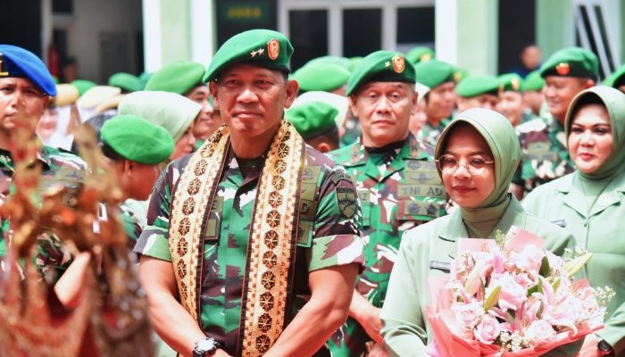 Pangdam XXI/RI Sampaikan Arahan Perdana kepada Prajurit dan PNS Jajaran Kodam XXI/RI
