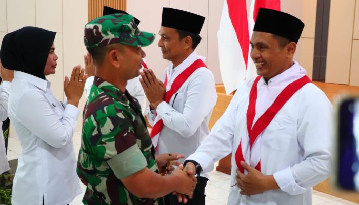 Dandim 0410/KBL Hadiri Kegiatan Pernyataan Ikrar Setia Kepada NKRI Oleh Mantan Napiter