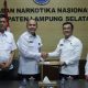 BNNK Lamsel.dan Lapas Narkotika Kelas IIA Bandar Lampung Lakukan Tandatangani PKS, Perkuat P4GN