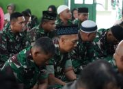 Korem 043/Gatam Laksanakan Peringatan Maulid Nabi Muhammad SAW Tahun 1447 H/2025 M di Masjid Al-Furqon