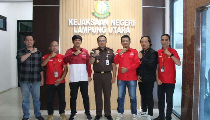 DPC PWRI dan Kejari Lampura Jalin Sinergisitas untuk Pembangunan Daerah Lampung Utara