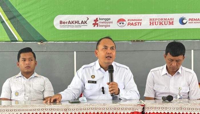 Kalapas Narkotika Bandar Lampung Tekankan Warga Binaan Patuhi Tata Tertib