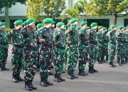 Upacara Bulanan, Kasdam XXI/RI Sampaikan Amanat Pangdam Mayjen TNI Kristomei Sianturi