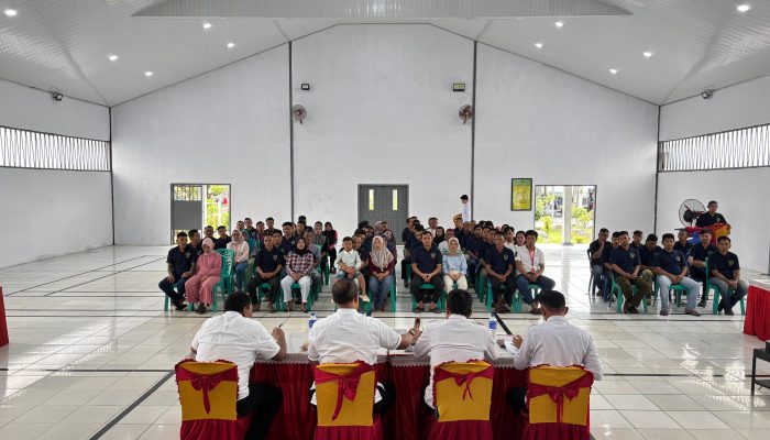 Evaluasi Perkembangan Pembinaan, 32 Warga Binaan Lapas Narkotika Bandar Lampung Jalani Sidang TPP