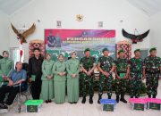 Kebersamaan dan Loyalitas Jadi Pesan Danrem 043/Gatam di Kodim 0424/Tanggamus