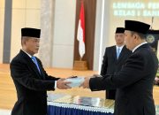 Kakanwil Ditjenpas Lampung Pimpin Pelantikan dan Sertijab Kalapas Narkotika Bandar Lampung