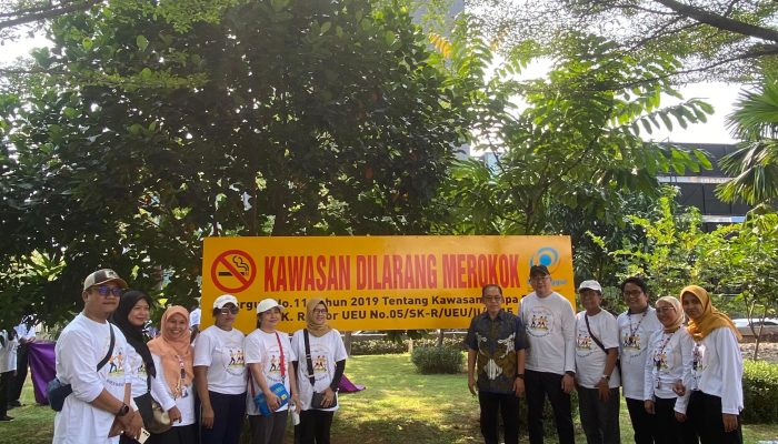 Prodi Kesehatan Masyarakat UEU Gelar FunWalk dan Seminar SNKM 8 “Sehatkan Paru, Wujudkan Generasi Unggul