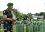 462 Prajurit Naik Pangkat, Korem 043/Gatam Gelar Upacara dan Korp Raport