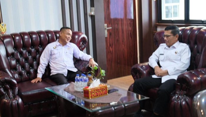 Perkuat Sinergitas P4GN, Kalapas Narkotika Bandar Lampung Lakukan Audiensi dengan Kepala BNNP Lampung