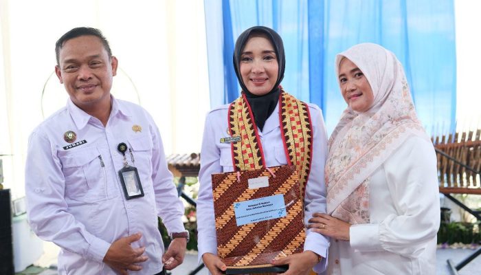 Semangat Kebersamaan, Kalapas Narkotika Bandar Lampung Hadiri Pisah Sambut Kalapas Perempuan