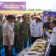 Pangdam XXI/Radin Intan Hadiri Panen Raya Kedelai Bersama Menteri Pertahanan RI