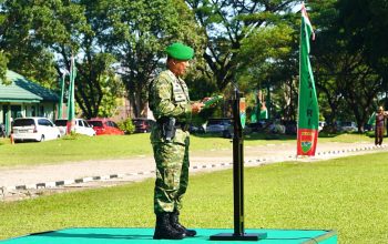 Kodam XXI/RI Gelar Pelatihan Persami dan Bela Negara Korps Kadet Republik Indonesia Gelombang III Tahun 2025 di Dua Provinsi