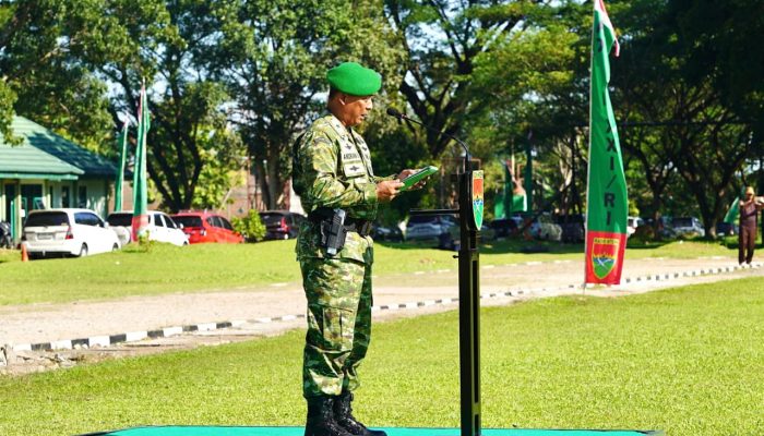 Kodam XXI/RI Gelar Pelatihan Persami dan Bela Negara Korps Kadet Republik Indonesia Gelombang III Tahun 2025 di Dua Provinsi