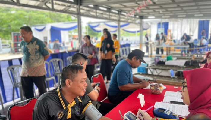 Hari Bhakti Kemenimipas ke-1, Kalapas Narkotika Bandar Lampung Berpartisipasi dalam Aksi Donor Darah