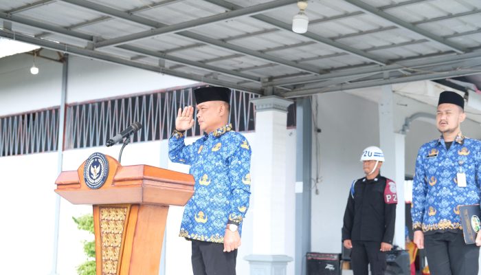 Peringati HUT KORPRI ke-54, Lapas Narkotika Bandar Lampung Perkuat Semangat Bersatu Menuju Indonesia Maju