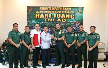 Pangdam XXI/Radin Inten Donor Darah pada Bhakti Kesehatan Hari Juang TNI AD 2025
