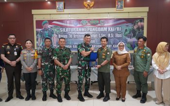 Perkuat Sinergi, Ketahanan Pangan, dan Kesiapsiagaan Wilayah, Pangdam XXI/Radin Inten Kunjungi Kodim 0429/Lampung Timur