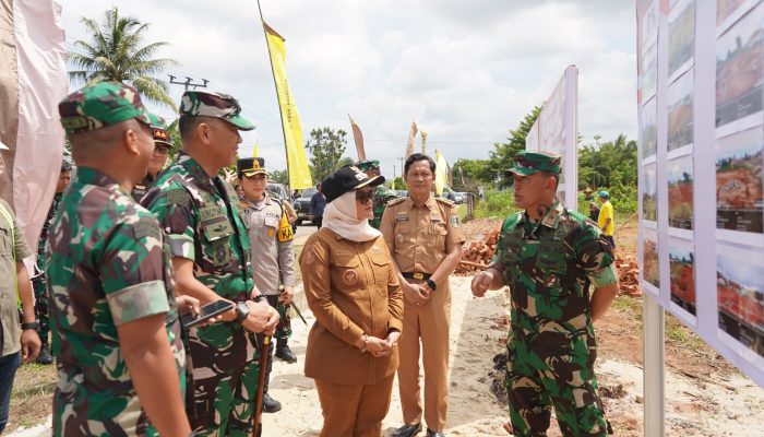 Danrem 043/Gatam Dampingi Pangdam XXI/Radin Inten Kunjungan Kerja ke Wilayah Kodim 0429/Lampung Timur