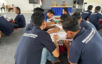 Lapas Narkotika Kelas IIA Bandar Lampung Bekerja Sama dengan PKBM Nusa Indah Laksanakan Pembelajaran Kejar Paket A, B, dan C bagi WBP