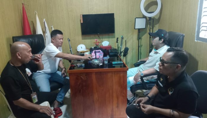 Ketua Komisi I DPRD Lampung Utara Kunjungi Sekretariat DPC PWRI