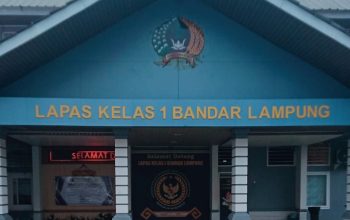 Hasil Tes Urine, Tiga Narapidana Lapas Kelas 1 Bandar Lampung Positif Narkoba
