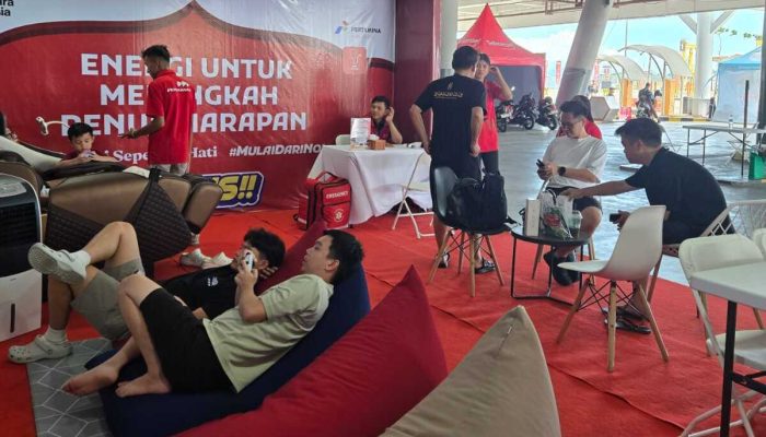 Serambi MyPertamina Jadi Oase Pemudik di Bakauheni, Gratis dan Lengkap