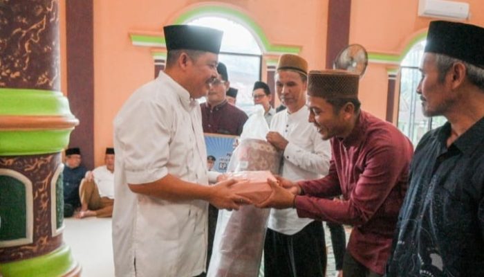 Bupati Pesawaran Hj. Nanda Indira B. menghadiri Kunjungan Silaturahmi Ramadhan 1447 H/2026 M