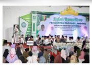 Pemprov Salurkan Bantuan dan Tinjau Pembangunan Infrastruktur Lampung Timur