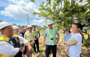 Yusnadi Kawal Groundbreaking Jalan Jabung–Labuhan Maringgai