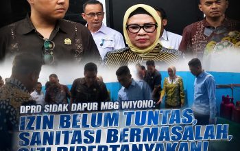 DPRD sidak dapur SPPG Wiyono. MBG tak penuhi standar Gizi, Izin Hingga Sanitasi Bermasalah