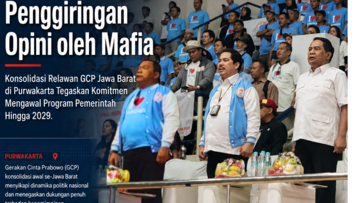 Soroti Isu Nasional, Ketua Umum GCP Sebut Ada Upaya Penggiringan Opini oleh Mafia