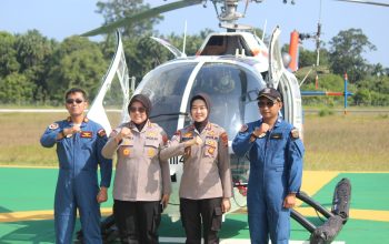 Kapolres Pesisir Barat Dampingi Kunjungan Kabid Humas Polda Lampung di Kabupaten Pesisir Barat