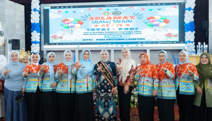 Buda PAUD Provinsi Lampung Ajak IGTKI-PGRI Perkuat Sinergi Wujudkan Generasi Emas Lampung