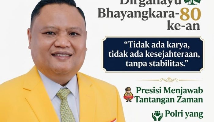 Arnando Ferdiansyah: Stabilitas Keamanan Polri Adalah Prasyarat Mutlak Pembangunan & Karya Kekaryaan
