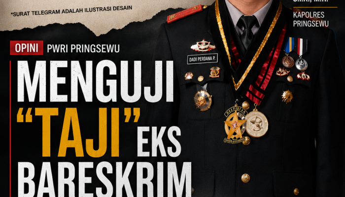 OPINI: Menguji “Taji” Eks Bareskrim di Pusaran Kasus Labkesda Pringsewu.