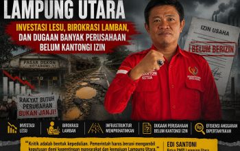Pernyataan Sikap Ketua PWRI Lampung Utara: Investasi Lesu, Infrastruktur Memprihatinkan, Hingga Dugaan Banyak Perusahaan Tak Berizin