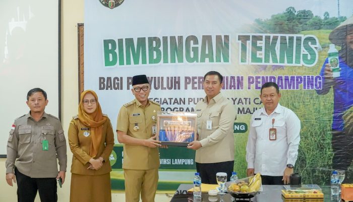 Pemprov Lampung Dorong Produktivitas Pertanian Melalui Bimtek Pupuk Hayati Cair