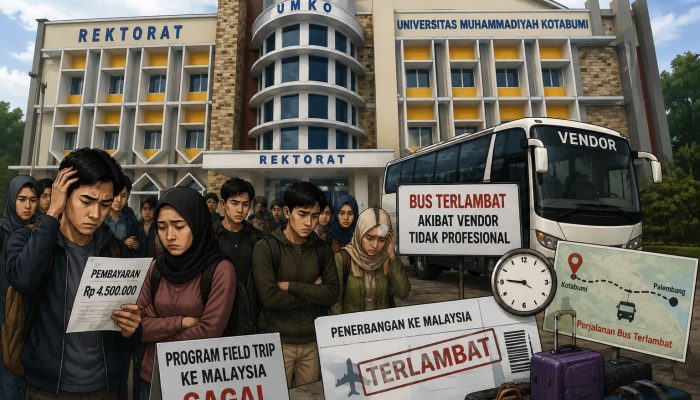 Dijanjikan Ke Malaysia! Tiba di Palembang, Rombongan Field Trip Mahasiswa UMKO di Pulangkan. Para Wali Minta APH Usut Tuntas