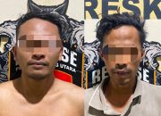 Gerak Cepat, Polres Lampung Utara Ungkap Kasus Tindak Pidana Curas Disertai Pembunuhan, Dua Pelaku Ditangkap