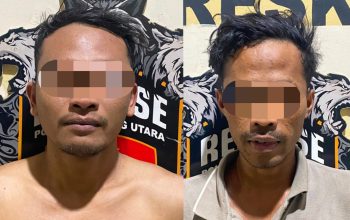 Gerak Cepat, Polres Lampung Utara Ungkap Kasus Tindak Pidana Curas Disertai Pembunuhan, Dua Pelaku Ditangkap