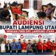 PWRI Lampung Utara Audiensi Bersama Bupati Hamartoni Ahadits, Perkuat Sinergi Pers untuk Pembangunan Daerah