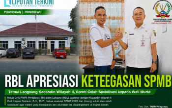 Apresiasi Sistem SPMB Online Lampung, PWRI Pringsewu Soroti Pentingnya Edukasi Wali Murid.