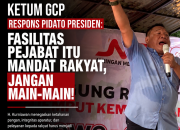 Ketum GCP Respons Pidato Presiden: Fasilitas Pejabat Itu Mandat Rakyat, Jangan Main-Main!
