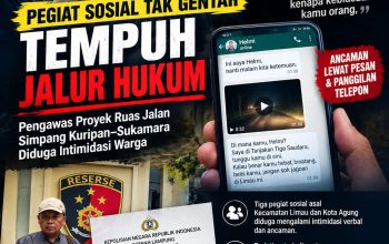 Pengawas Proyek Diduga Sok Jagoan”Pegiat Sosial Tak Gentar Dan Tempuh Jalur Hukum