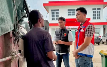 Pertamina dan Polres Lamtim Sidak SPBU Metro Kibang, Stok Pertalite dan Biosolar Dipastikan Aman