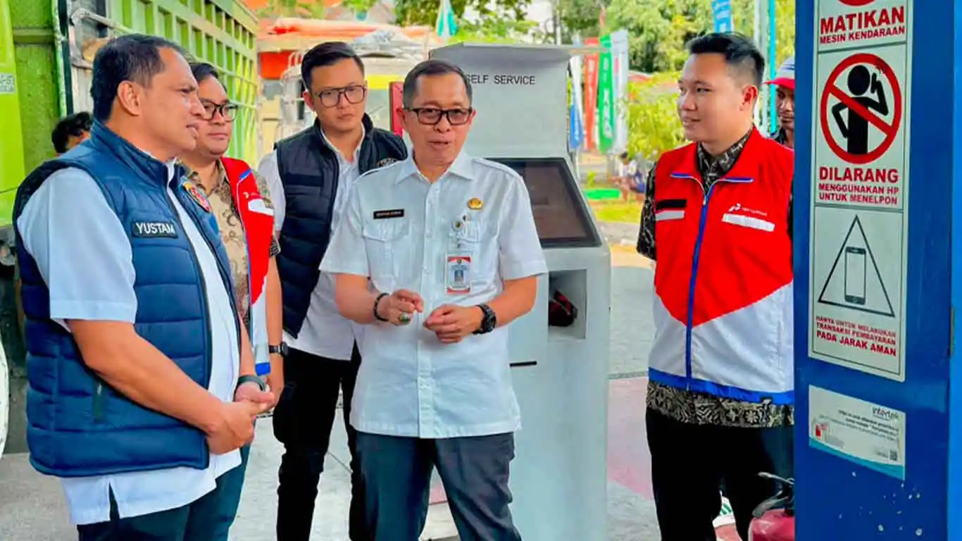 Sidak Gabungan Antrean Panjang SPBU di Lampung Tak Temukan Penyimpangan BBM